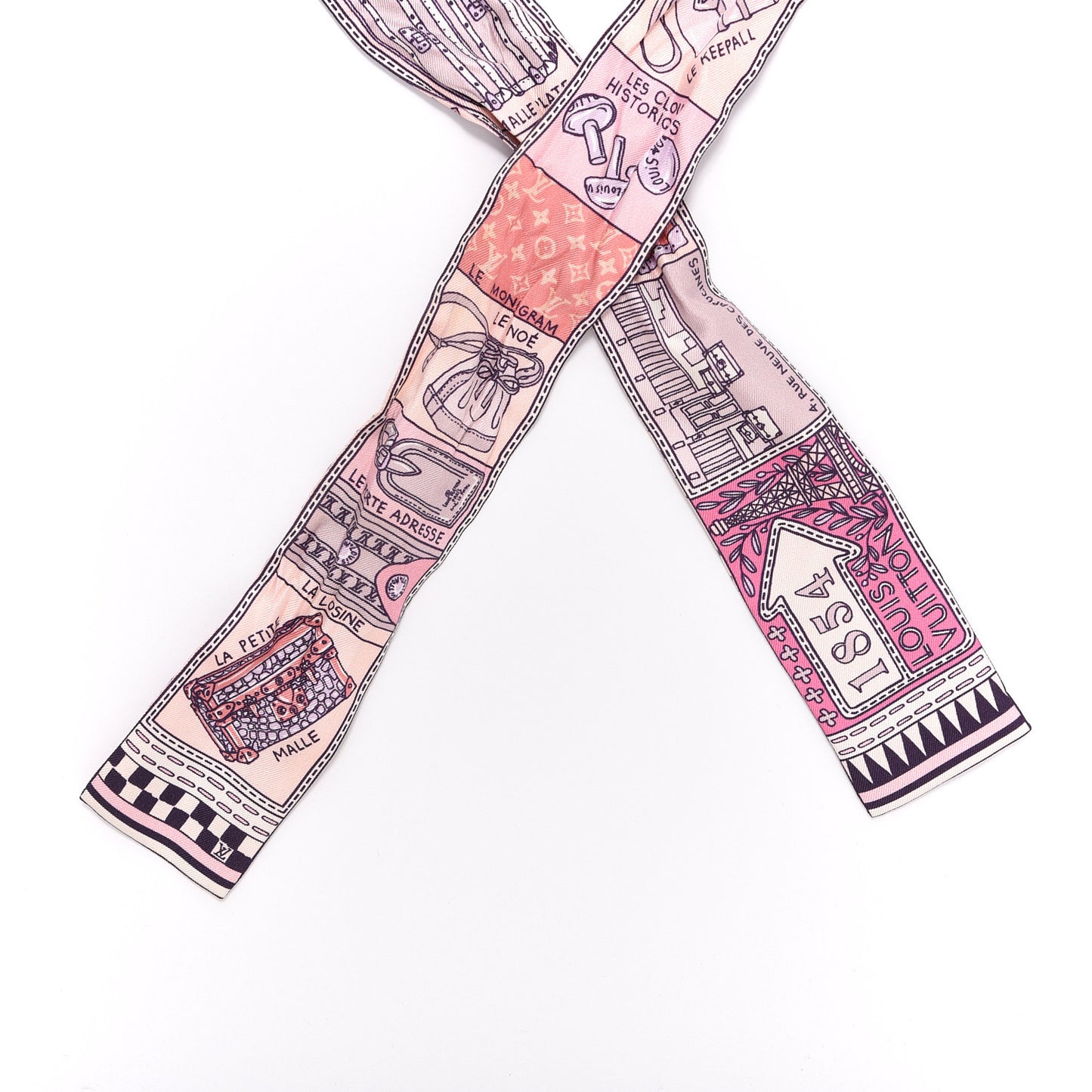 Silk Jeu De Louis BB Bandeau Pink