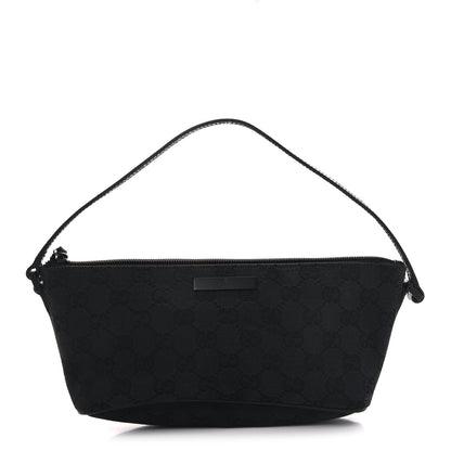 Gucci Monogram Boat Pochette Black 1 of 10