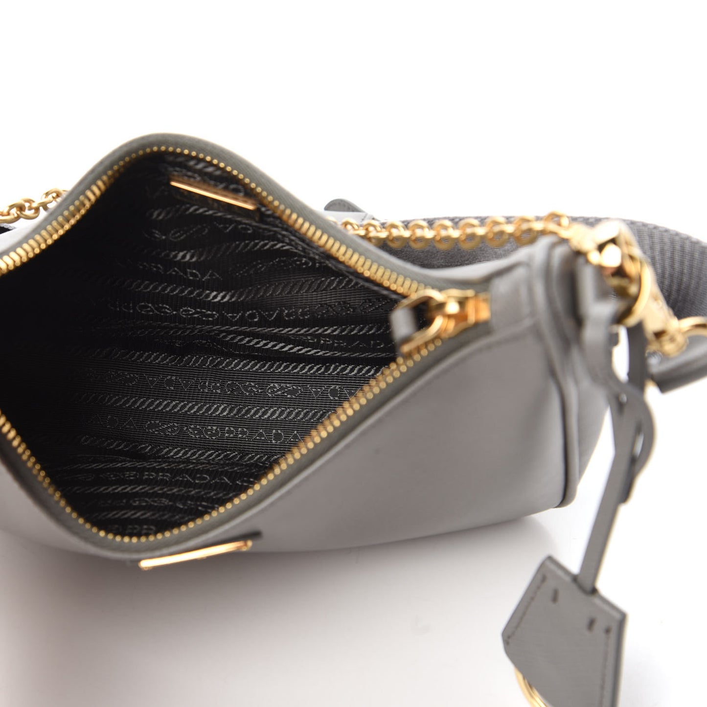Saffiano Re-Edition 2005 Shoulder Bag Marmo