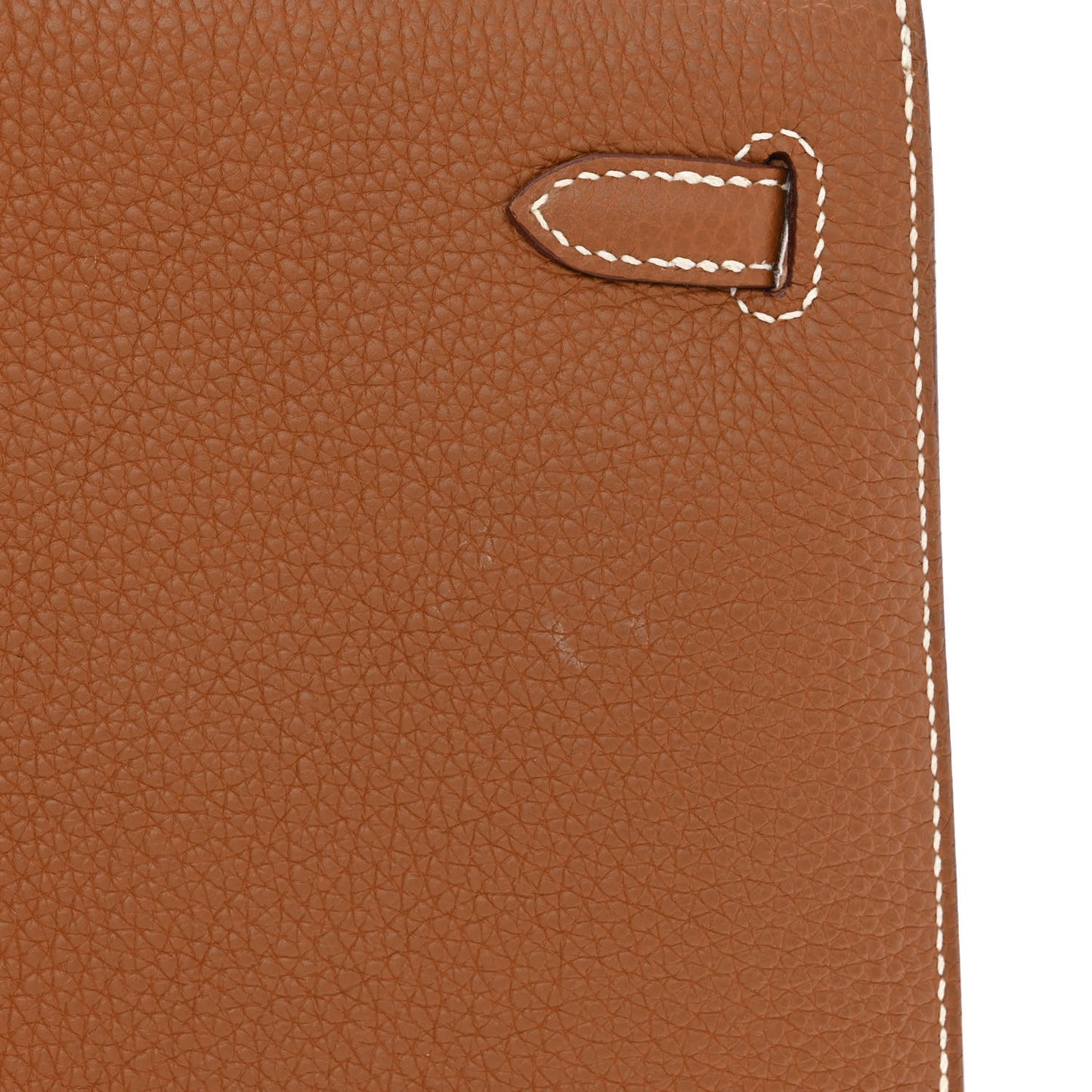 Togo Horseshoe Kelly Sellier 25 Gold Jaune D'Or