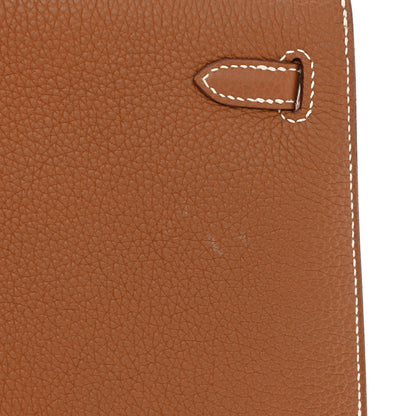 Hermes Togo Horseshoe Kelly Sellier 25 Gold Jaune D'Or 11 of 12