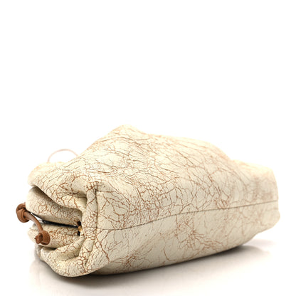 Bottega Veneta Crackled Calfskin The Mini Pouch Zabaione 4 of 8