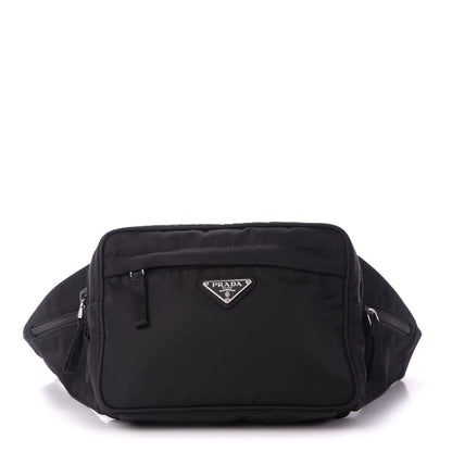 Prada Tessuto Nylon Belt Bag Black 1 of 10
