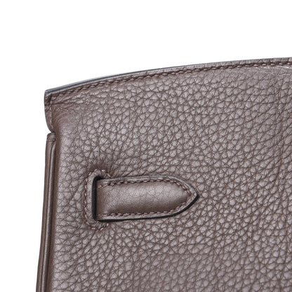 Hermes Togo Birkin 40 Chocolate 12 of 34