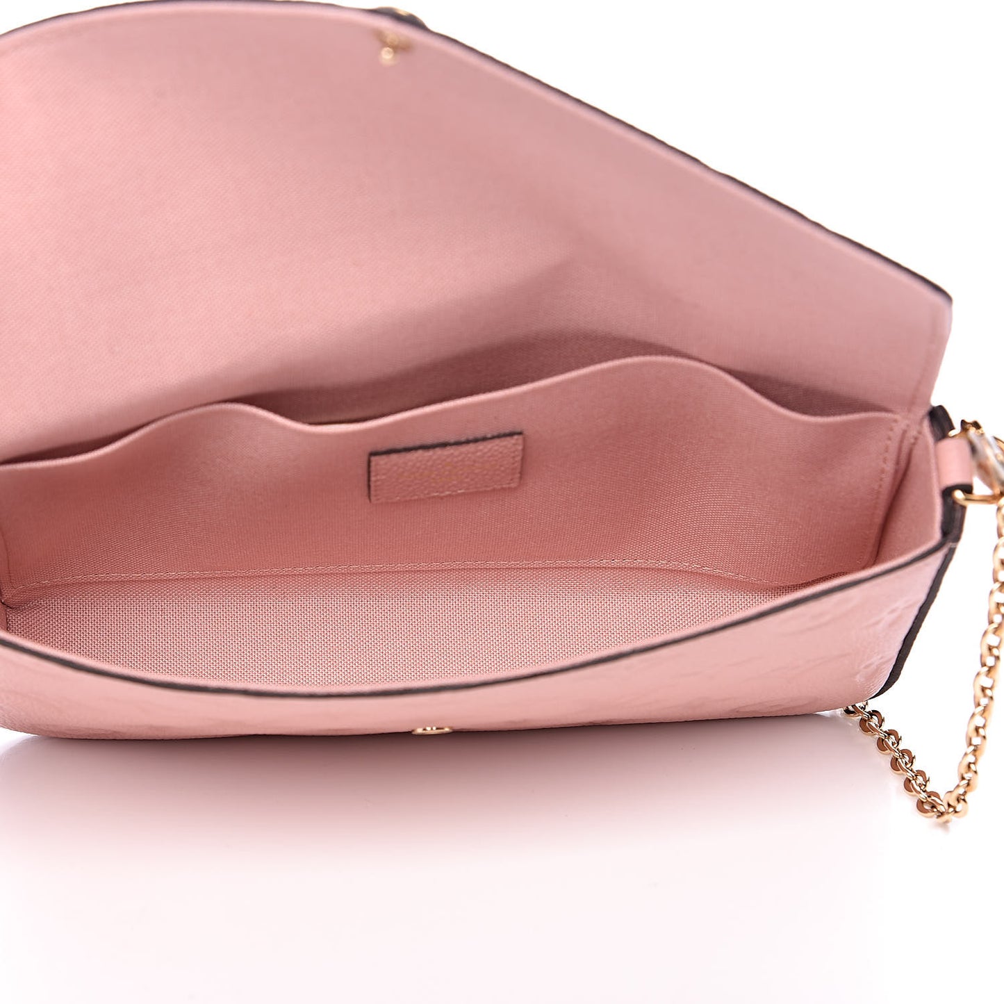 Empreinte Pochette Felicie Chain Wallet Rose Poudre