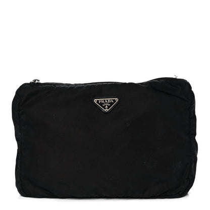 Prada Nylon Tessuto Pouch Black 1 of 17