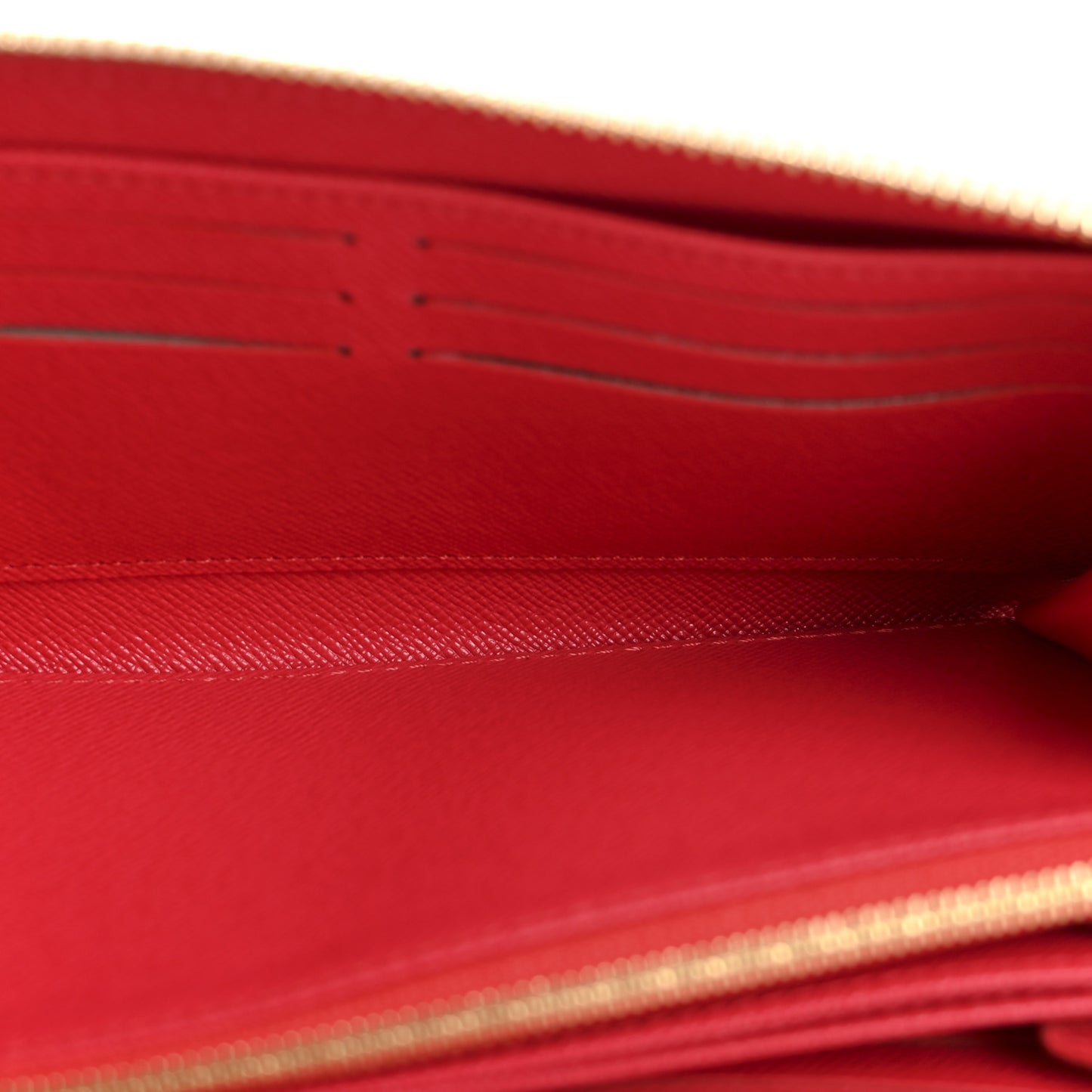 LV X TM Monogram Cerises Zippy Wallet White