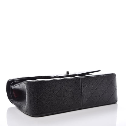 Chanel Caviar Quilted Jumbo Double Flap Black 4 of 10