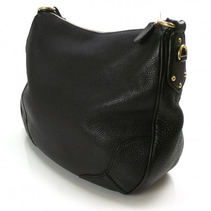 Prada Vitello Daino Shoulder Bag Black 4 of 10