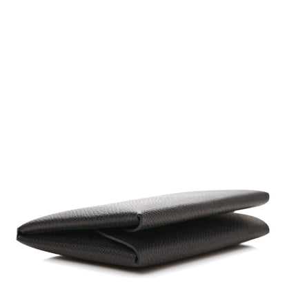 Hermes Epsom Calvi Duo Card Case Black 4 of 7