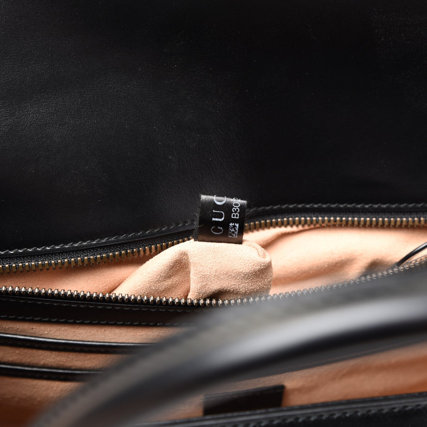 Plutone Calfskin Web Medium Turn Lock Top Handle Duffle Bag Black
