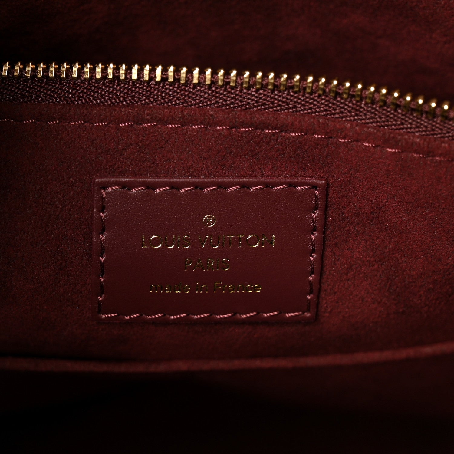 Louis Vuitton Empreinte Monogram Giant Onthego MM Wine Wine 6 of 9