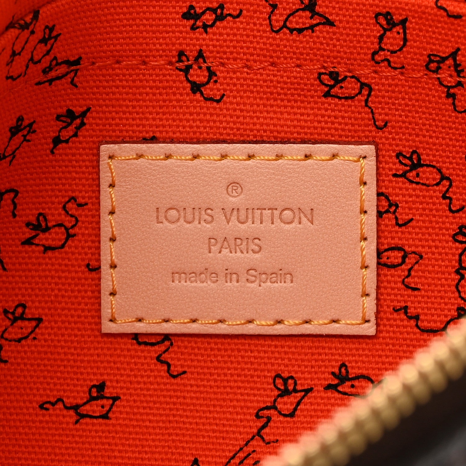 Louis Vuitton Catogram Neverfull MM GM Pochette Marron 6 of 7