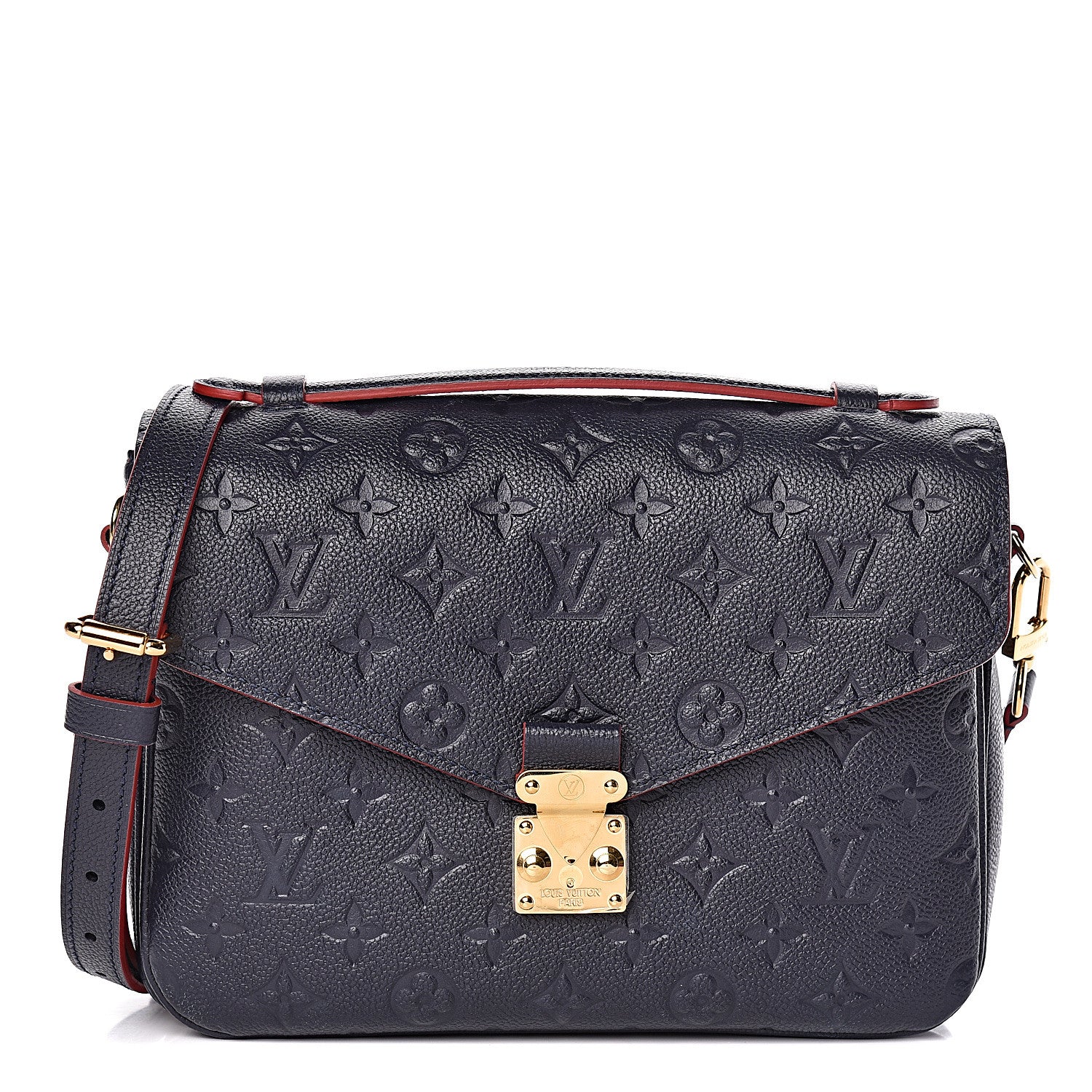 Louis Vuitton Empreinte Pochette Metis Marine Rouge 1 of 12