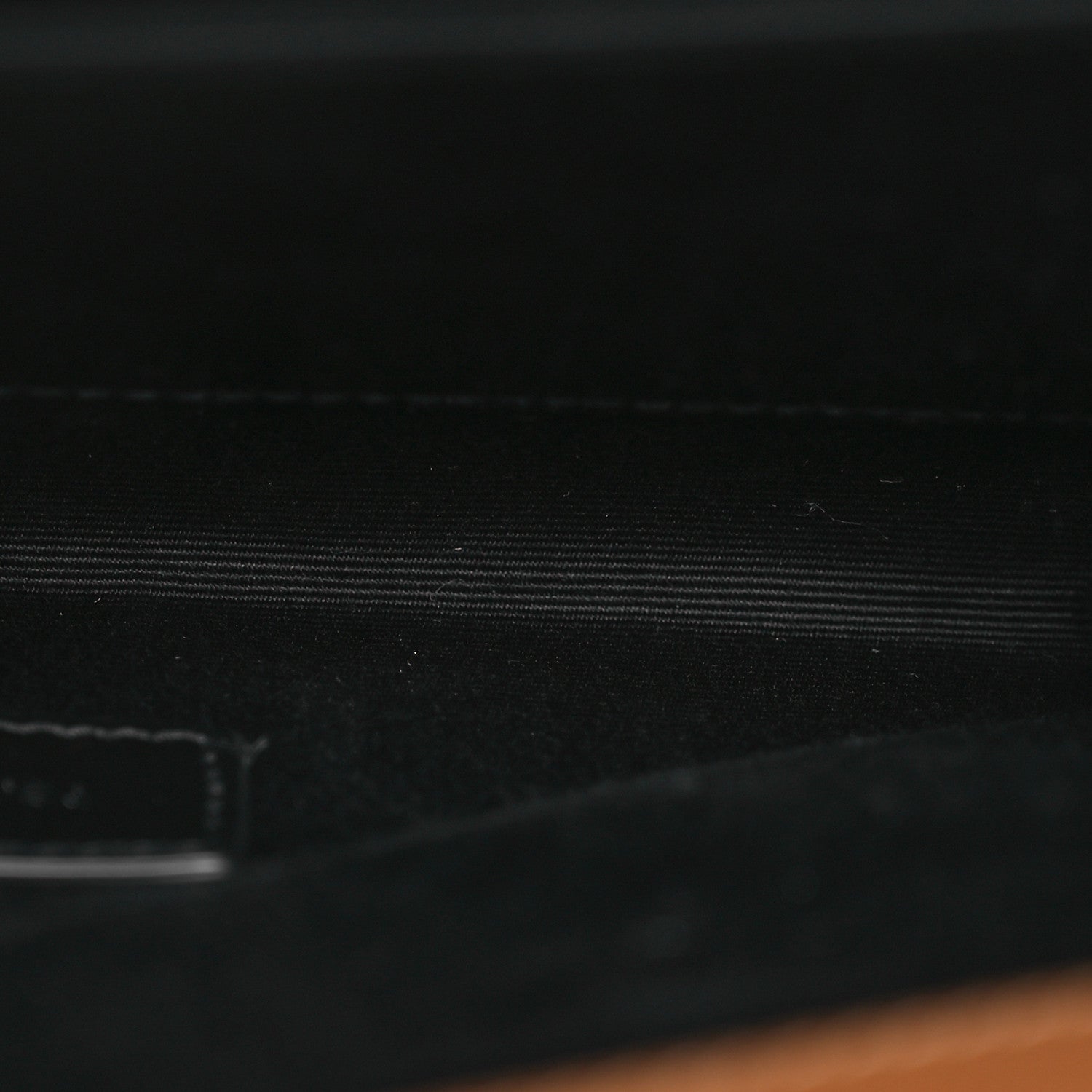 Saint Laurent Grain De Poudre Matelasse Chevron Monogram Cassandre Flap Pouch Natural Dark 5 of 10