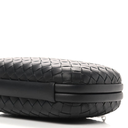 Bottega Veneta Nappa Intrecciato Chain Knot Clutch Black 7 of 8