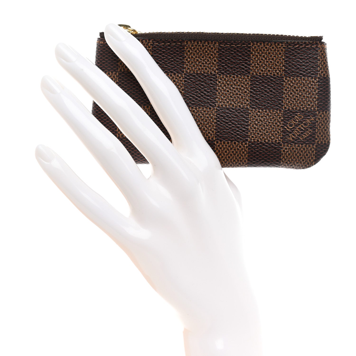 Louis Vuitton Damier Ebene Key Pouch 3 of 9