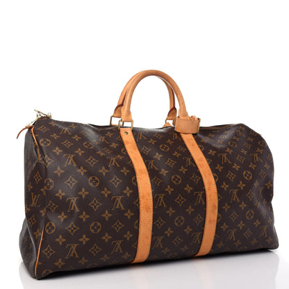 Louis Vuitton Monogram Keepall 50 2 of 9