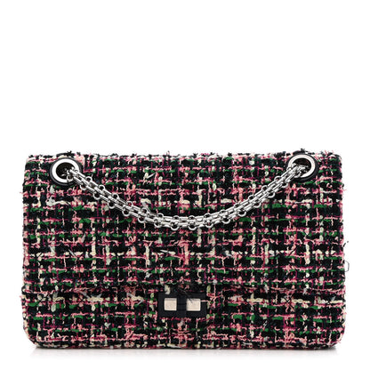 Chanel Tweed Resin 2.55 Reissue 225 Flap Pink 1 of 10