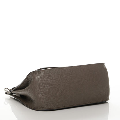 Hermes Taurillon Clemence Jypsiere 31 Etain 4 of 7