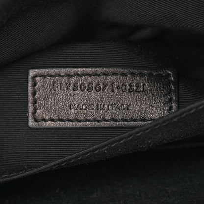 Saint Laurent Calfskin Belt Bag Black 7 of 12