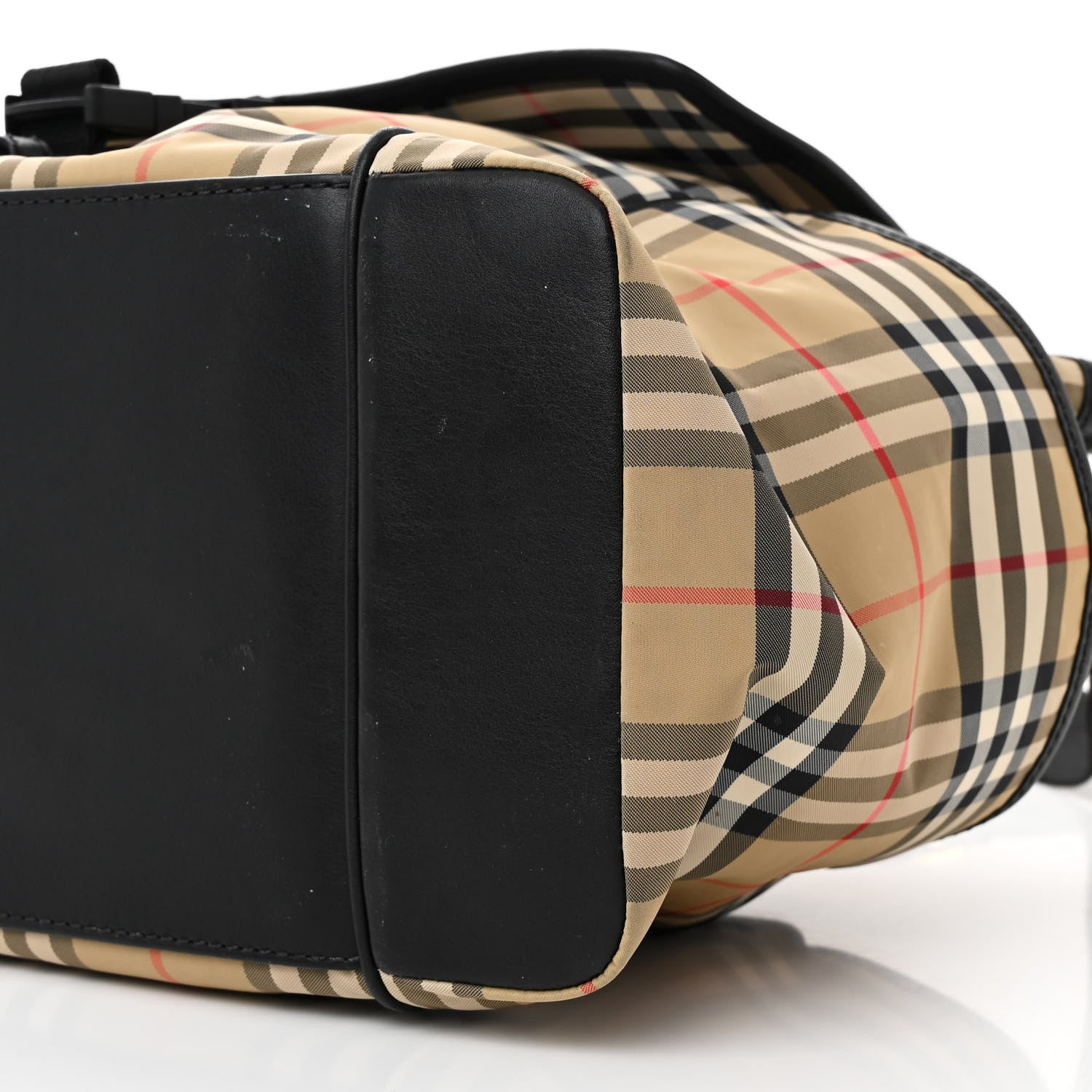 Burberry Nylon Vintage Check Logo Diaper Bag 10 of 13