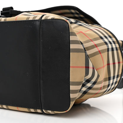 Burberry Nylon Vintage Check Logo Diaper Bag 10 of 13