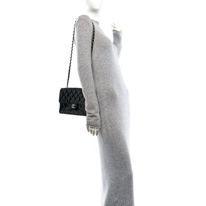 Chanel Patent Quilted Medium Single Flap Black 2 of 10