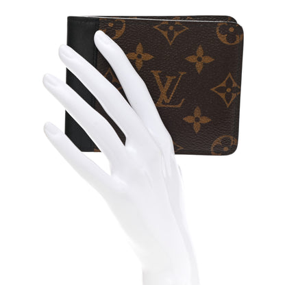 Louis Vuitton Monogram Macassar Gaspar Wallet 2 of 7