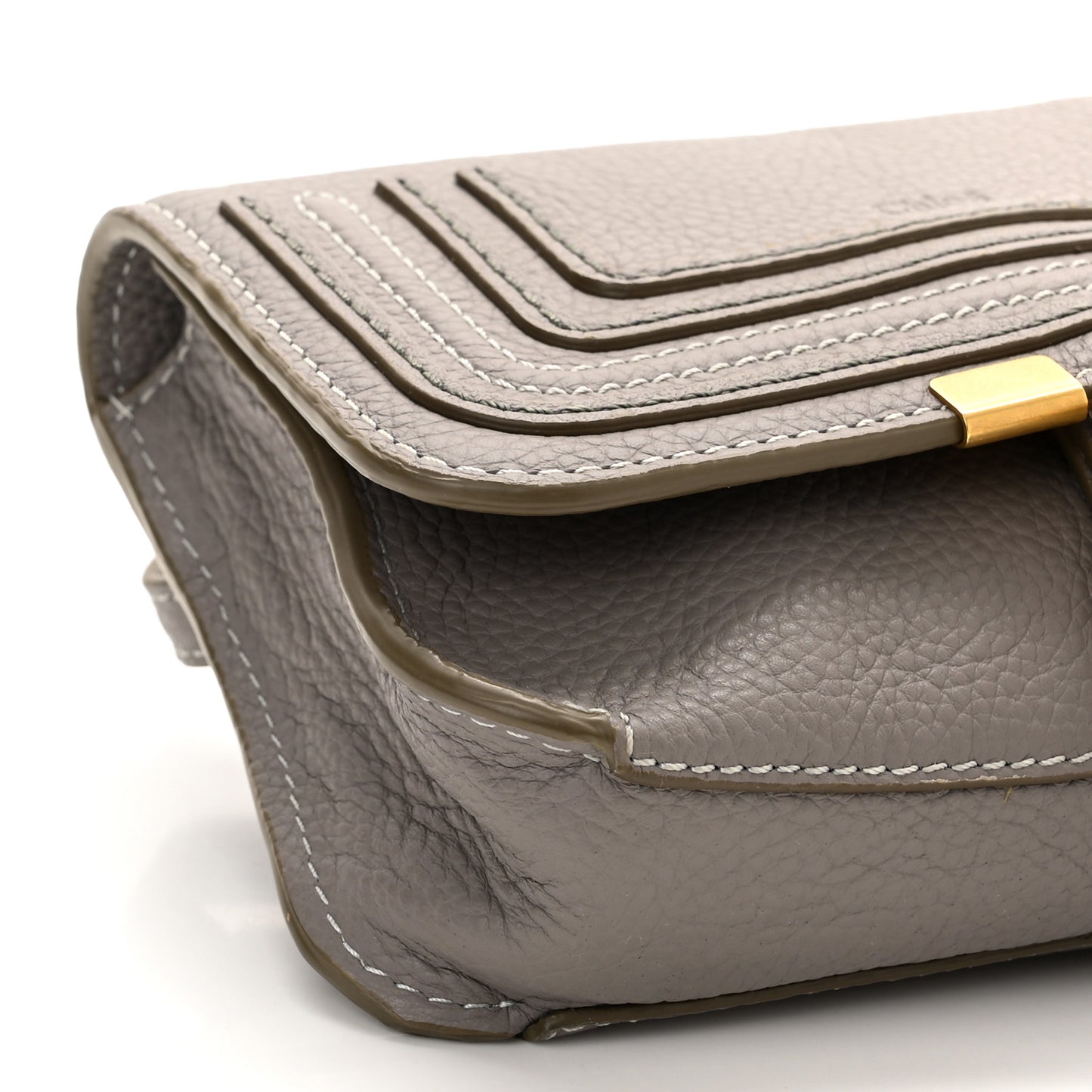 Calfskin Marcie Convertible Belt Bag Cashmere Grey