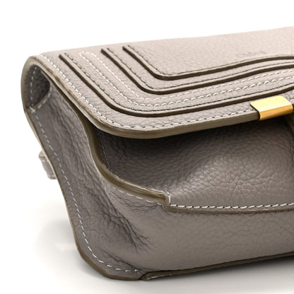 Chloe Calfskin Marcie Convertible Belt Bag Cashmere Grey 9 of 10