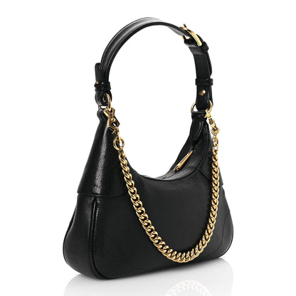 Gucci Goatskin Small Aphrodite Shoulder Bag Black 3 of 12