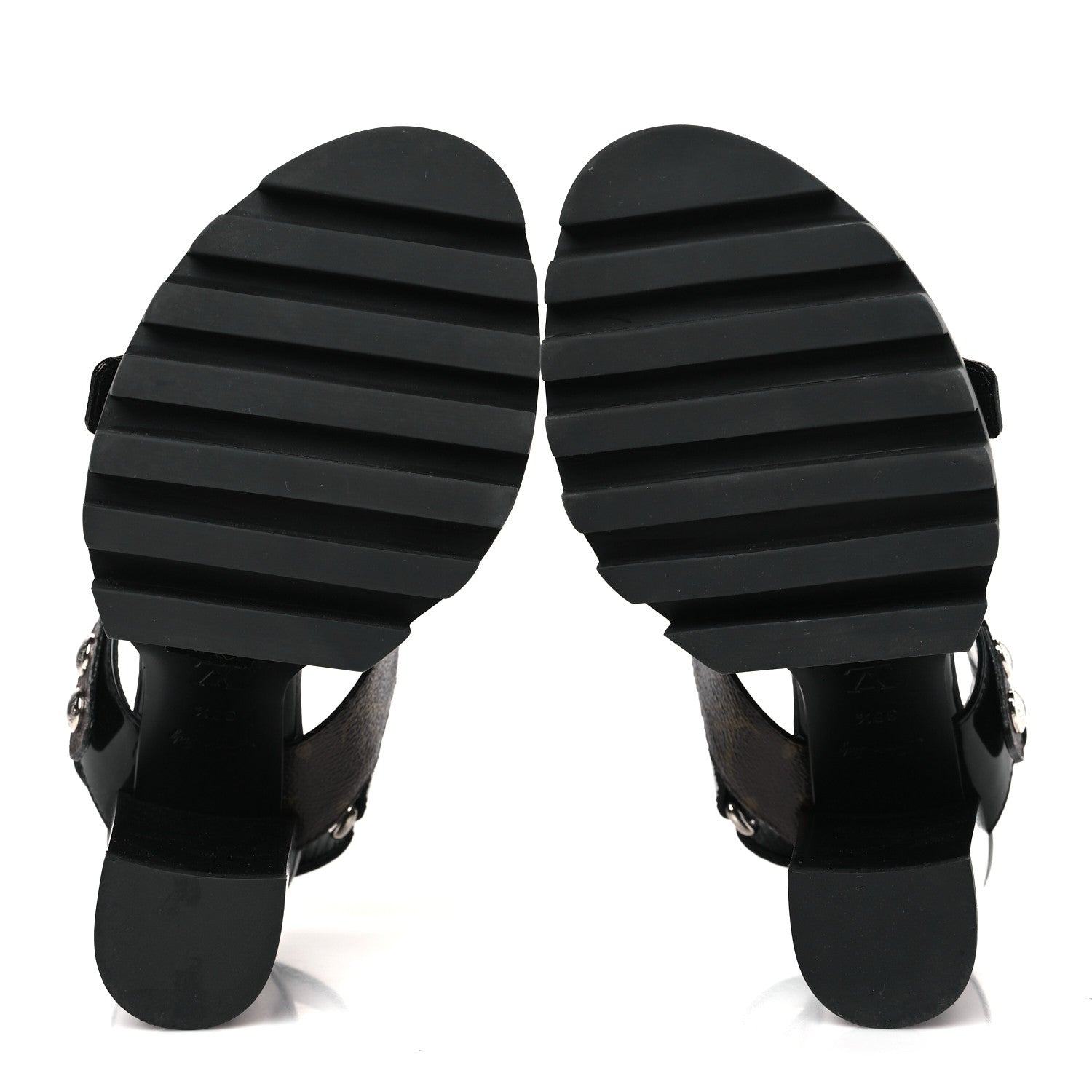 Louis Vuitton Monogram Star Trail Sandals 38.5 Black 5 of 8