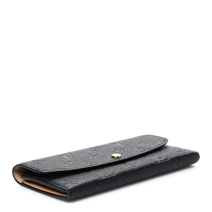 Louis Vuitton Empreinte Emilie Wallet Black Dune 4 of 7