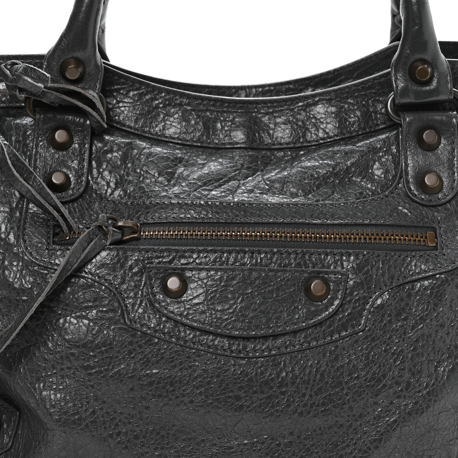 Balenciaga Agneau Classic Hardware City Gris Fossile 9 of 12