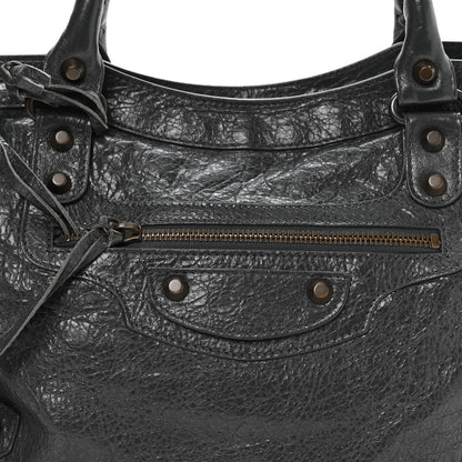 Balenciaga Agneau Classic Hardware City Gris Fossile 9 of 12