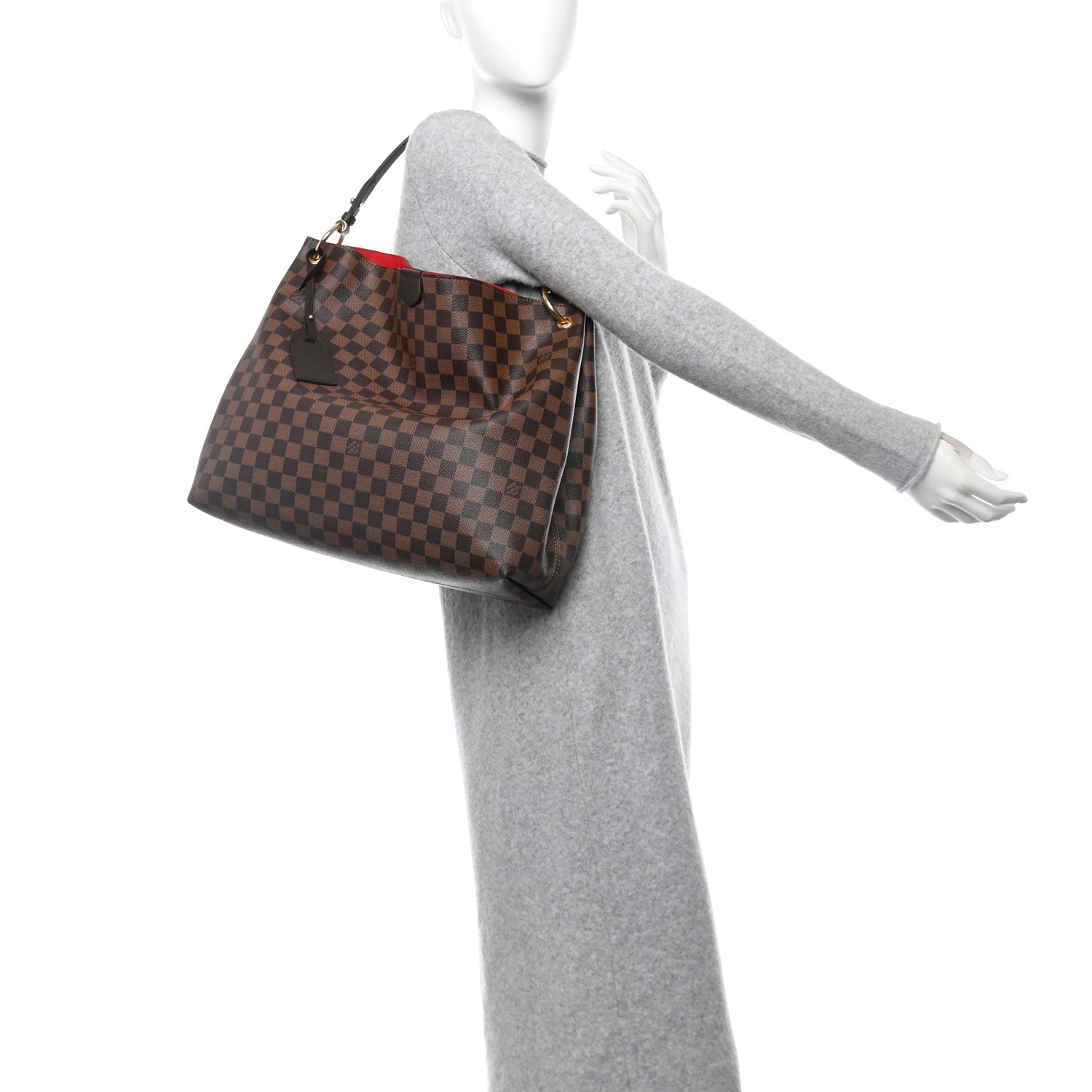 Louis Vuitton Damier Ebene Graceful MM 2 of 10