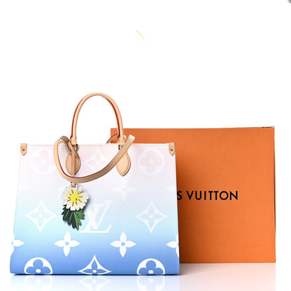 Louis Vuitton Monogram Giant By The Pool Onthego GM Blue 10 of 10