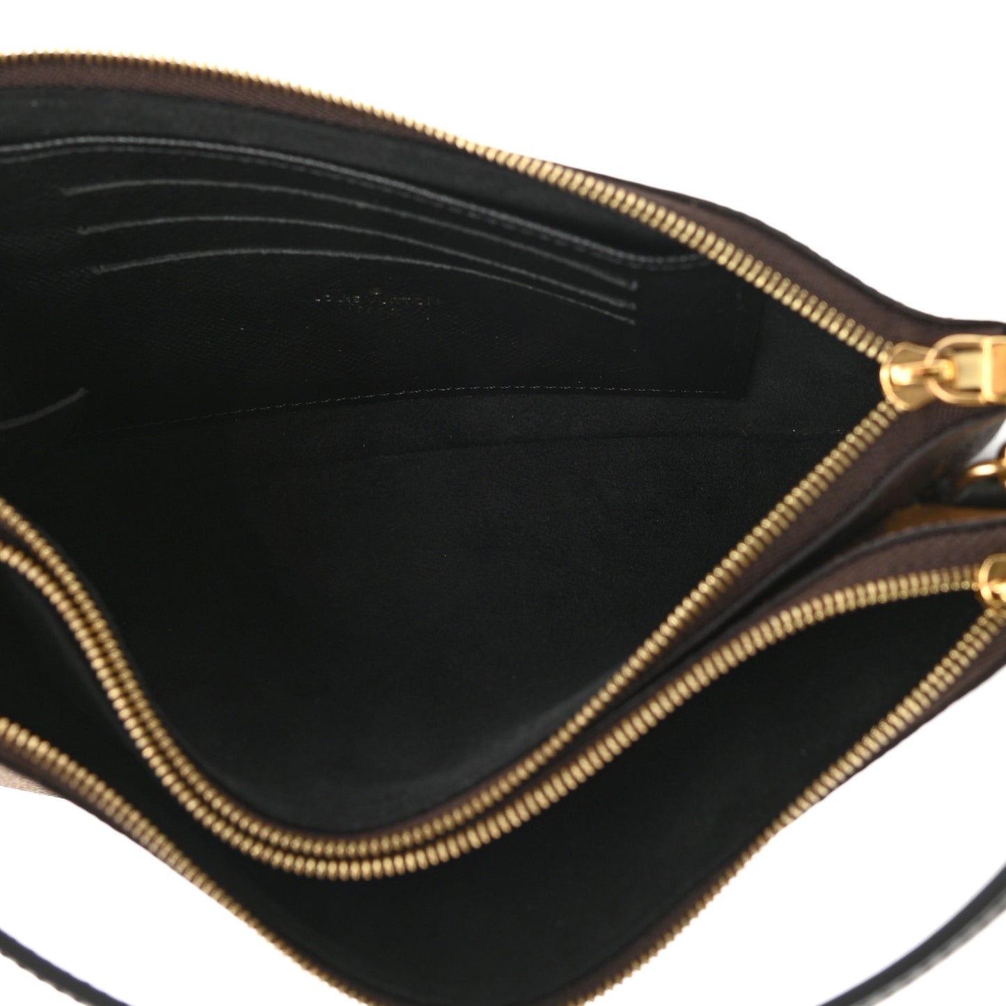 Reverse Monogram Giant Double Zip Pochette