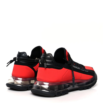 Givenchy Calfskin Spectre Low Runners Sneakers 41 Red Black 4 of 11
