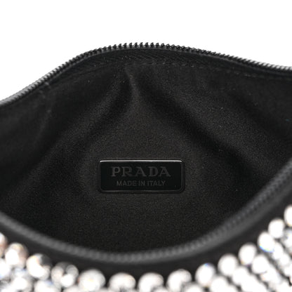 Prada Satin Crystal Mini Re-Edition 2000 Bag Cristal 6 of 9