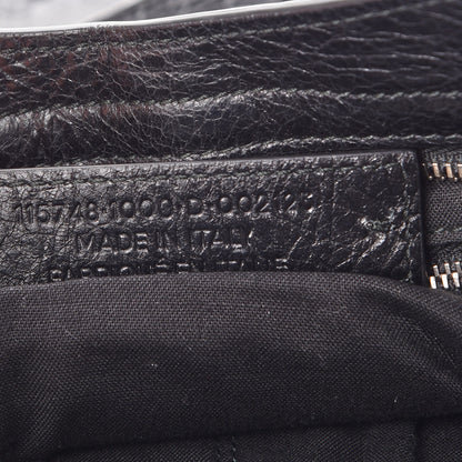 Balenciaga Agneau Classic Silver Hardware City Black 7 of 7