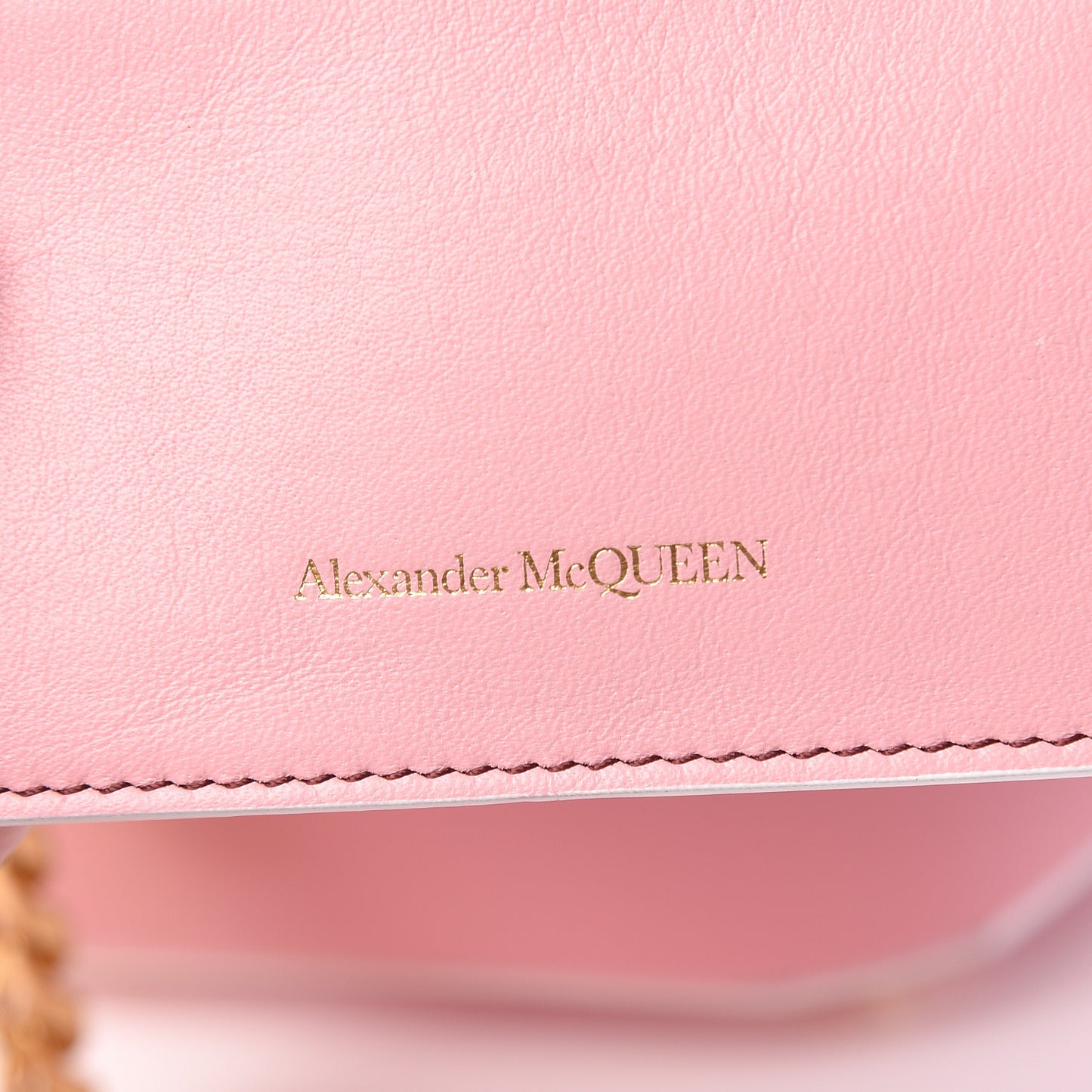 Calfskin Small Bucket Bag Pink