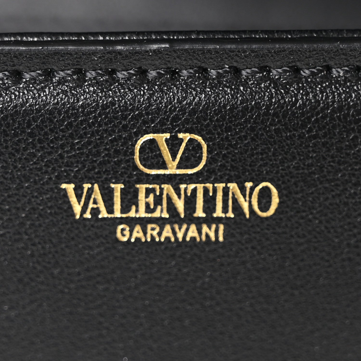 Valentino Garavani Calfskin Vlogo Loco Shoulder Bag Black 5 of 9