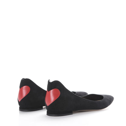 Christian Dior Suede Dior Amour Ballet Flats 41 Black 4 of 9