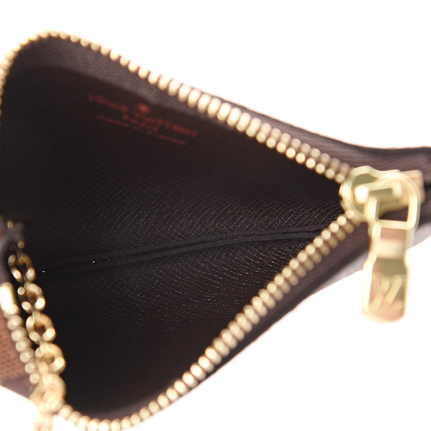 Louis Vuitton Damier Ebene Key Pouch 4 of 6