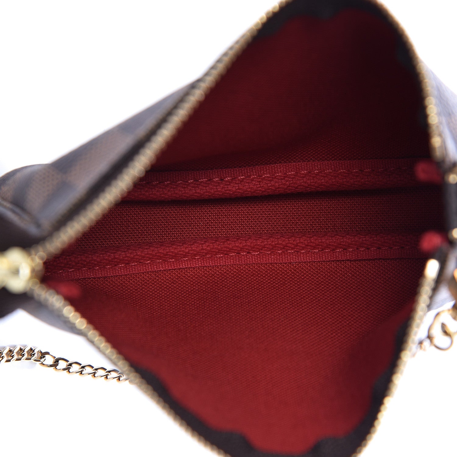 Louis Vuitton Damier Ebene Mini Pochette Accessories 5 of 7