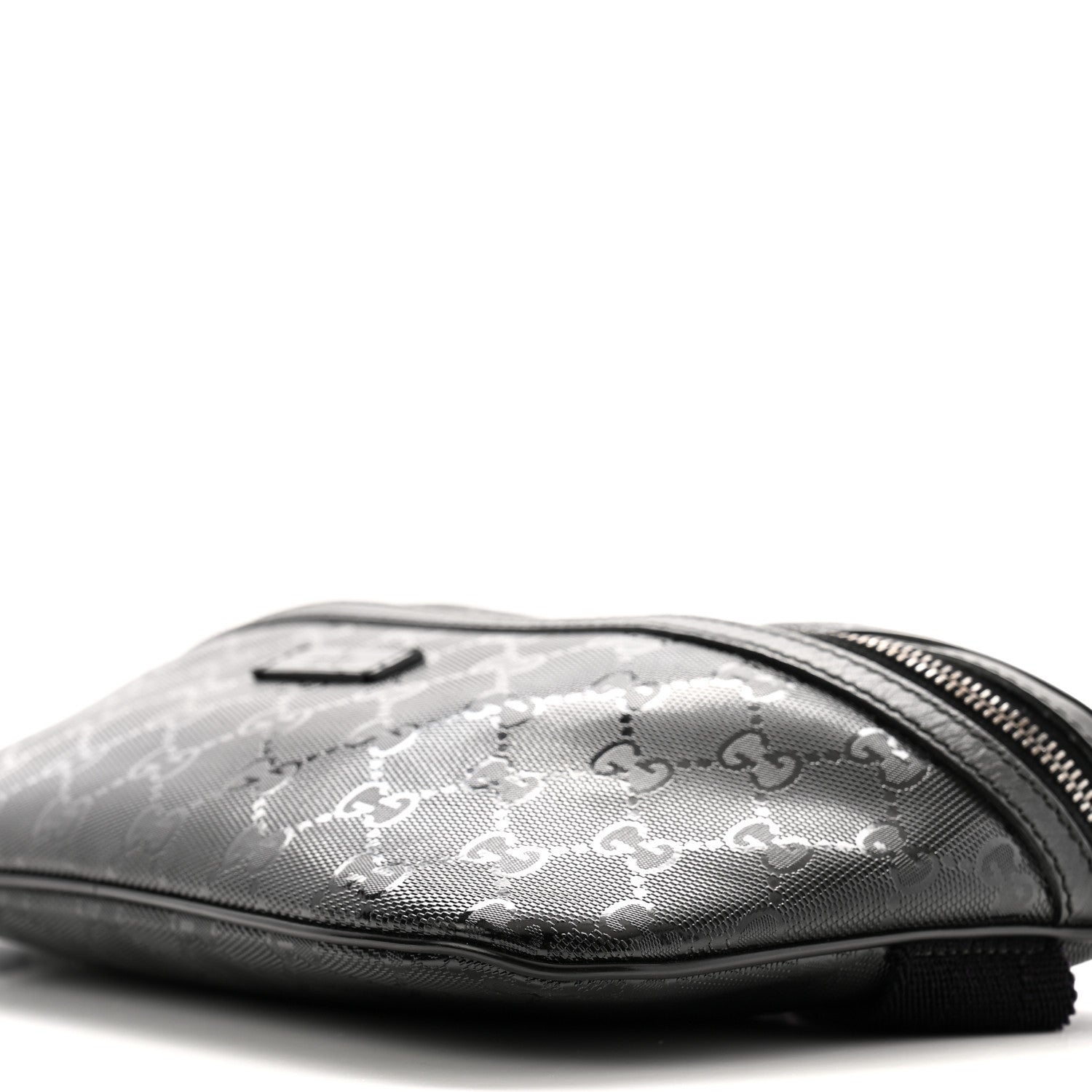 Gucci Imprime Monogram Belt Bag Black 10 of 10