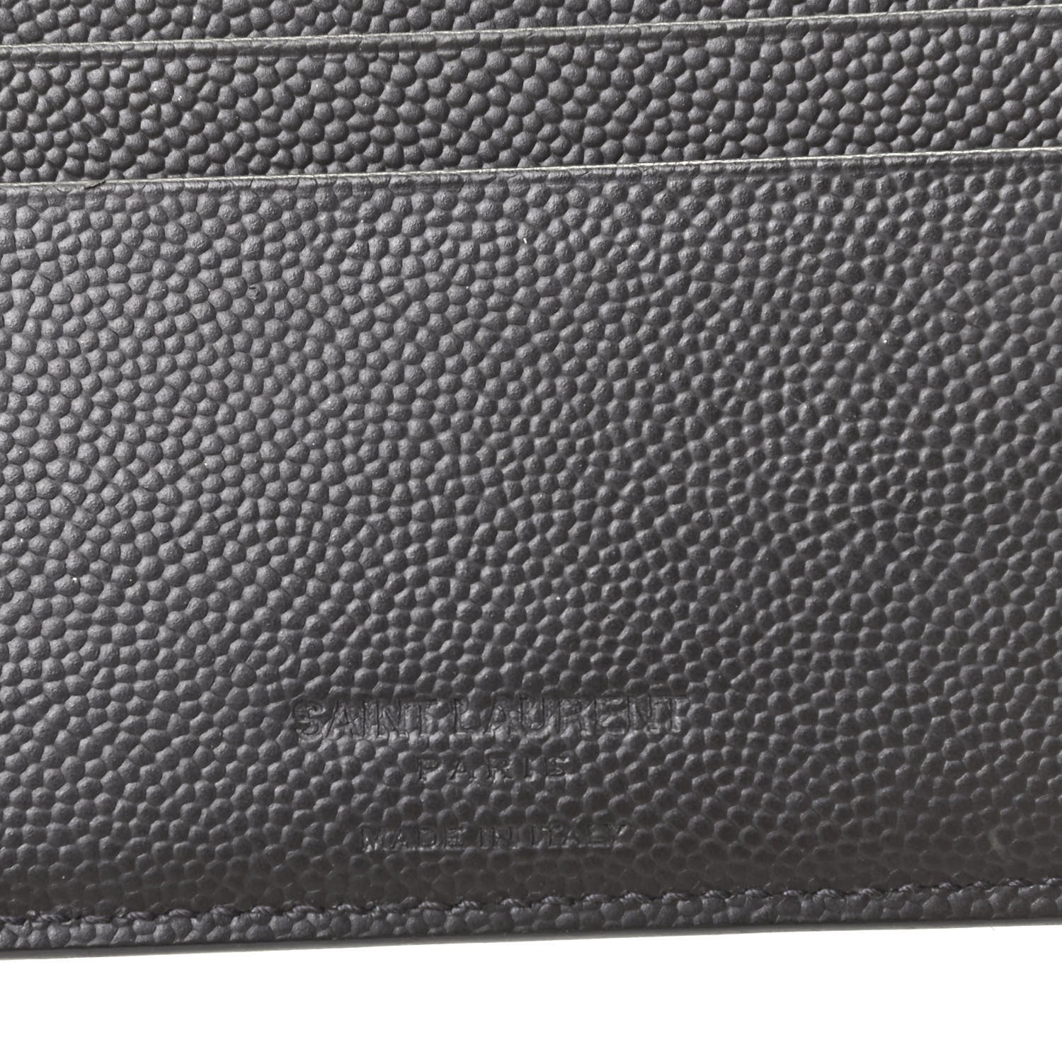 Saint Laurent Grain De Poudre Paris East West Wallet Storm 6 of 7