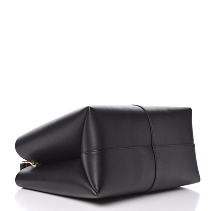 Mansur Gavriel Calfskin Mini Folded Bag Black 4 of 9
